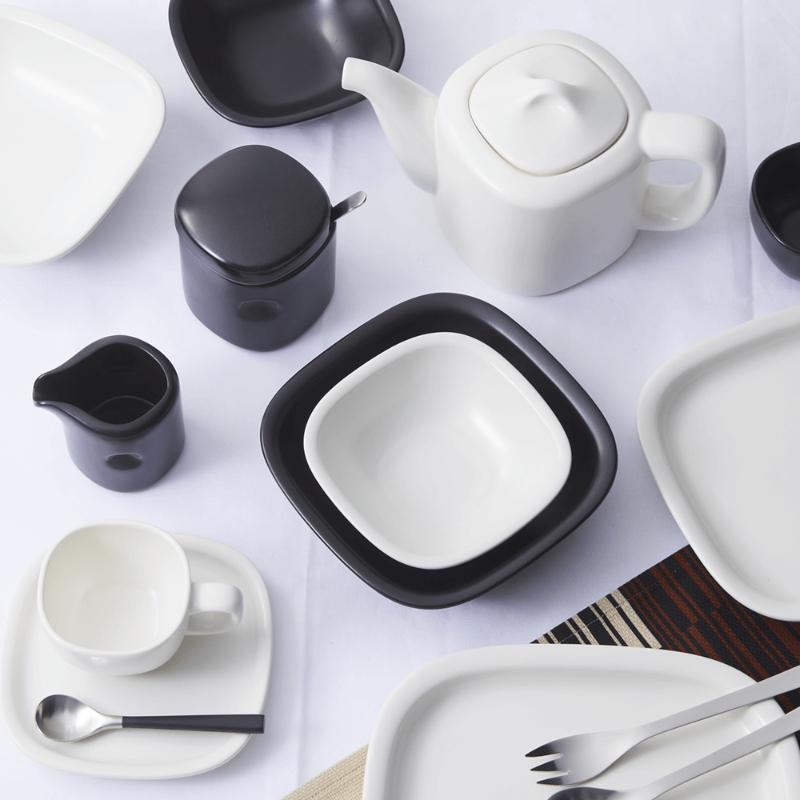 柳宗理 】 復刻前の白黒食器シリーズ10点セット ＋［追加］シュガーポット