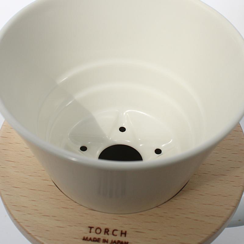 マウンテンドリッパー/トーチ/★リニューアルタイプ★/ホワイト/マット/TORCH/Mountain coffee dripper/シロ/しろ/白/コーヒー | torch | 02