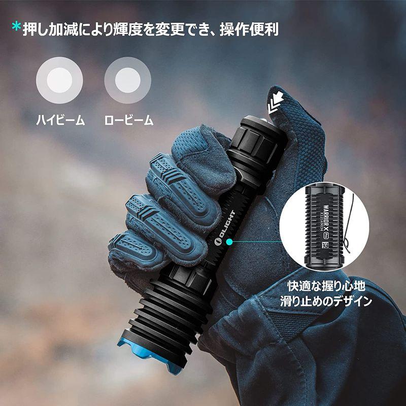 OLIGHT(オーライト) WARRIOR X PRO 懐中電灯 ledフラッシュライト ハンディライト 2100ルーメン 強力 最強 充電｜pepe-shop｜06