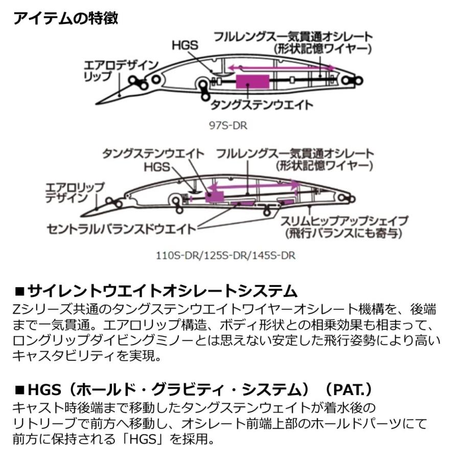 ダイワ(DAIWA) ショアラインシャイナーZ セットアッパー 125S-DR レーザーマイワシ ルアー｜pepe-shop｜03