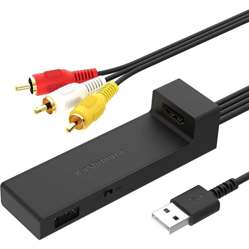 カシムラ HDMI/RCA変換ケーブル USB1ポート fire tv stick対応 HDMIをRCAに変換してカーナビで観れる映像コンバ｜pepe-shop｜02