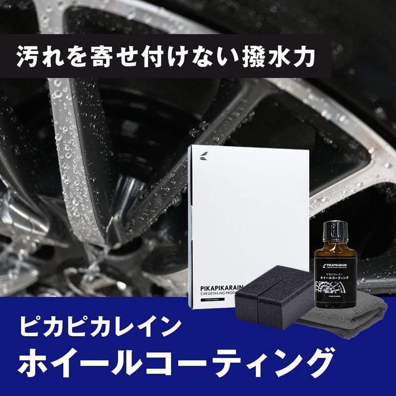 ピカピカレイン ホイール コーティング ホイール専用 ガラス コーティング剤 撥水性 高耐久 滑水 大容量 20ml ガラスコーティング剤｜pepe-shop｜03