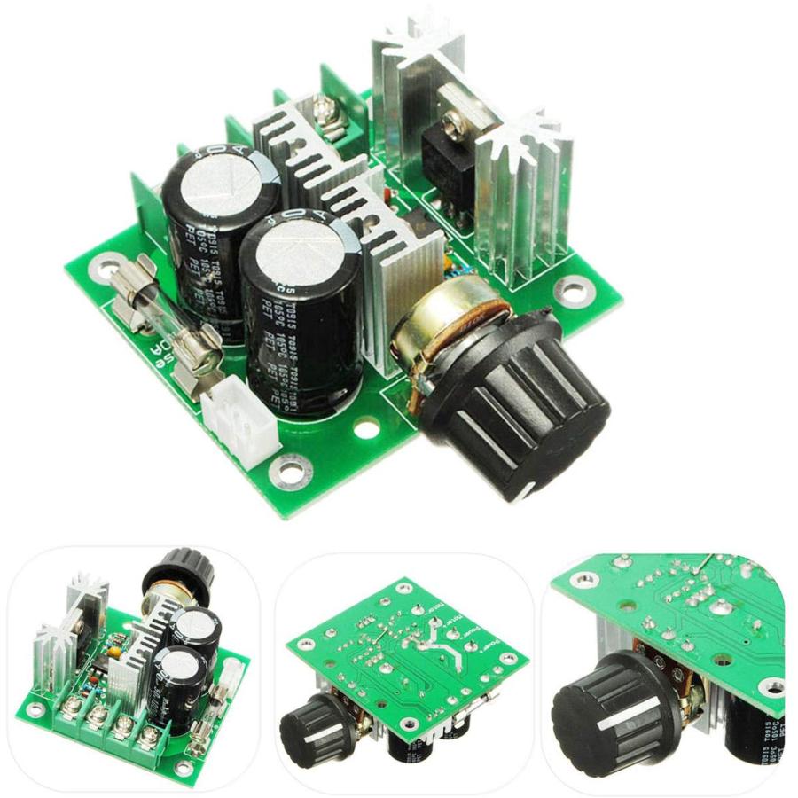 PWM 10A 400W DC モーター 速度 コントローラー モジュール｜pepe-shop｜06