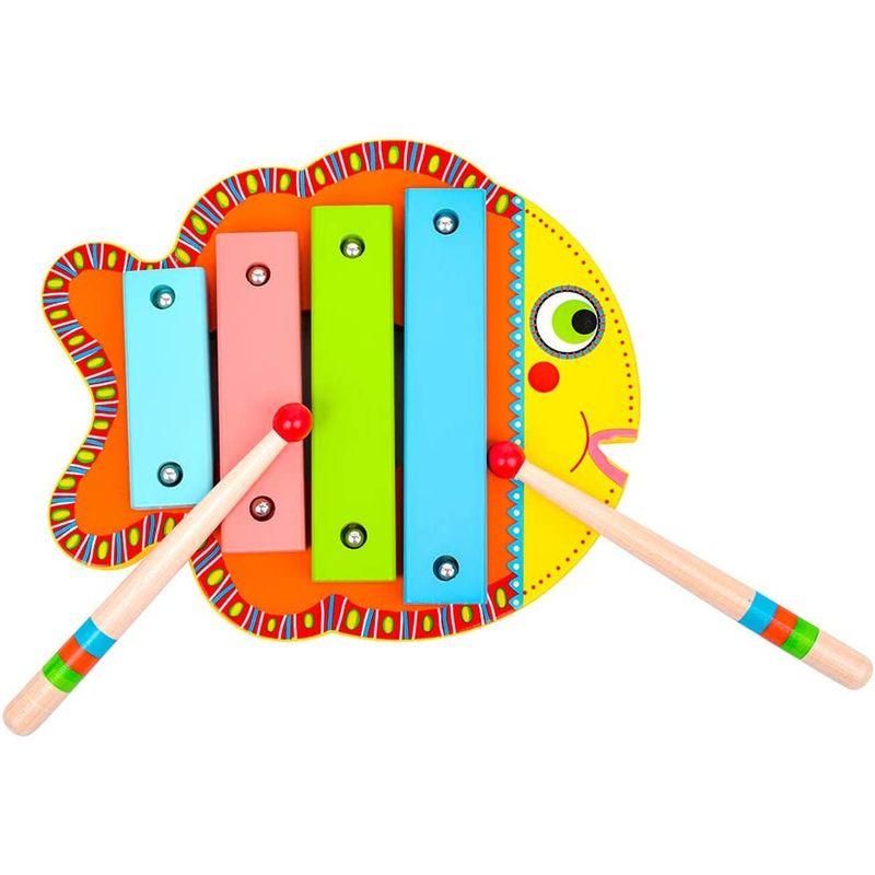 楽器 おもちゃ 木琴 シロフォン 木のおもちゃ 赤ちゃん 1歳 知育玩具 DJECO ジェコ アニマンボシリーズ シロフォン (DJ0600｜pepe-shop｜08