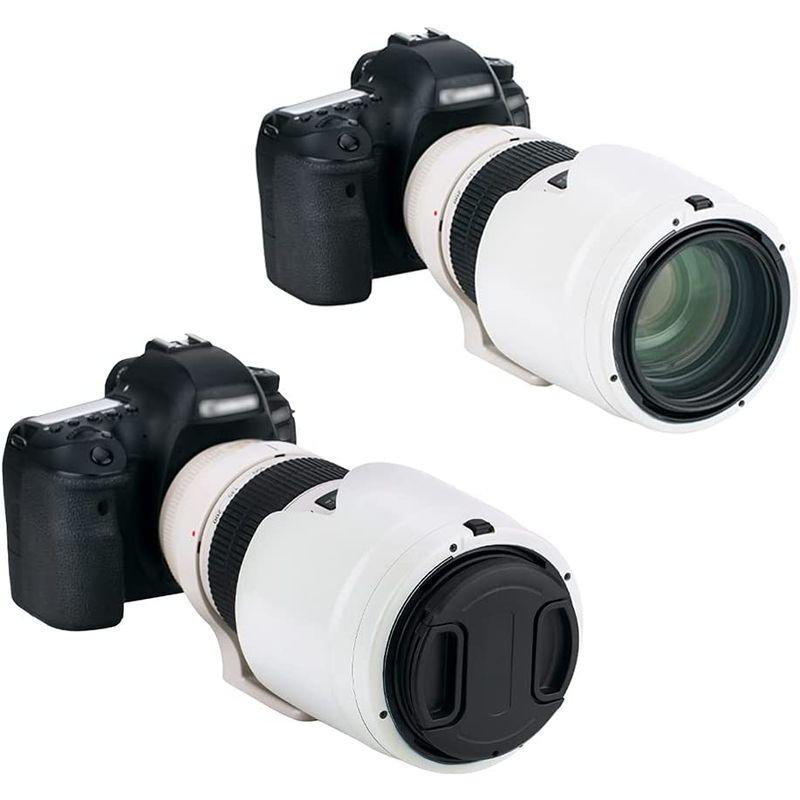JJC レンズフード 白 花形 Canon EF 70-200 f2.8l IS II USM & Canon EF 70-200mm f2｜pepe-shop｜03