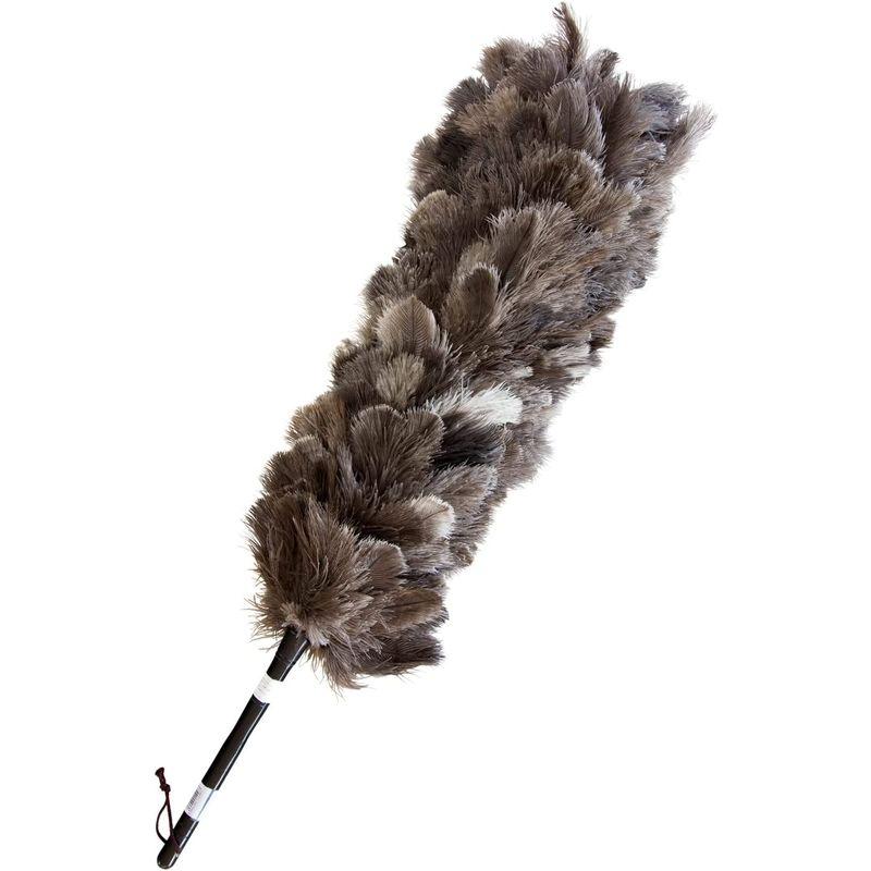 ESCI 日本製最高級の手造り毛ばたき オーストリッチ羽毛の最高品質「ファーストクラス・フロスフェザー」を使用 全長約103cm 専用ケース｜pepe-shop｜06