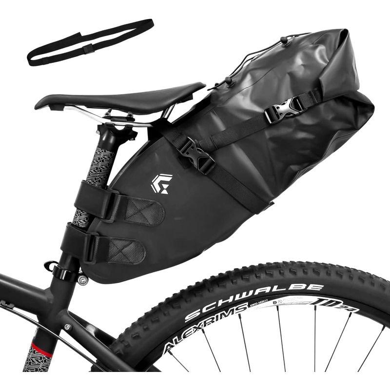 GORIX(ゴリックス) サドルバッグ 防水 大容量 自転車 ロードバイク 10-13L (GX-SB13) 頑丈 耐久性 高防水 シームレ｜pepe-shop｜07