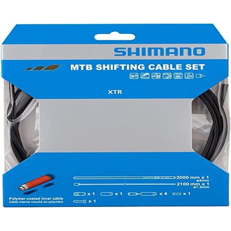 シマノ (SHIMANO) リペアパーツ シフトケーブルセット ポリマーコーティング MTB ブラック Y01V98112｜pepe-shop｜02