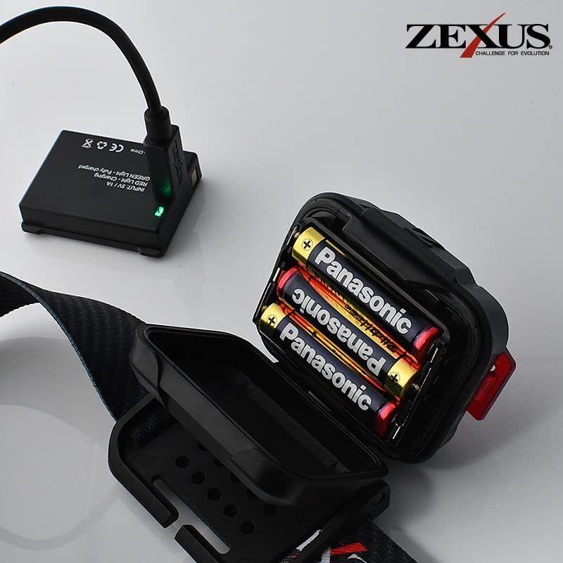 ZEXUS(ゼクサス) LEDライト ZX-160 最大230ルーメン メインLED点灯時間:最大50時間 白色LED｜pepe-shop｜06