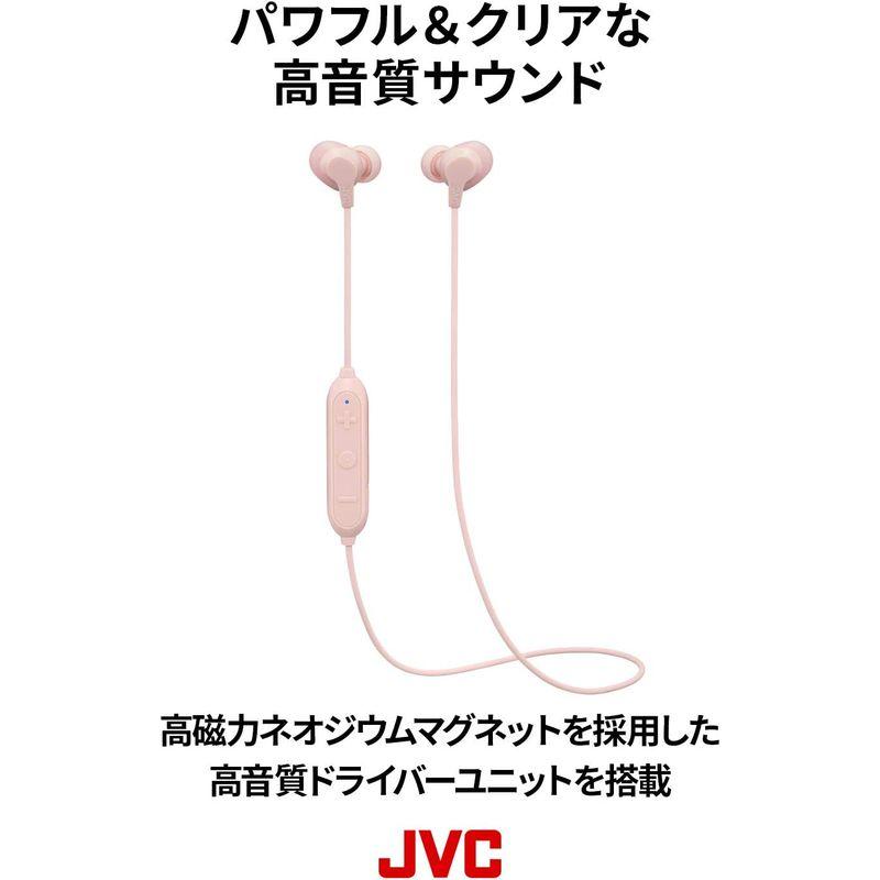 JVC HA-FX28W-P Bluetooth対応ワイヤレスイヤホン 防滴仕様 ピンク｜pepe-shop｜05
