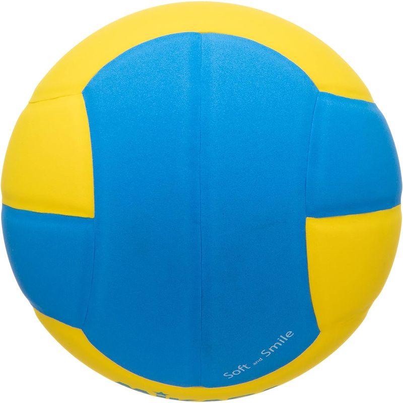 ミカサ(MIKASA) スマイルドッジボール 0号(幼児~小学生向け) 150ｇ 黄/青 SD00-YBL 推奨内圧0.10~0.15(kg｜pepe-shop｜05