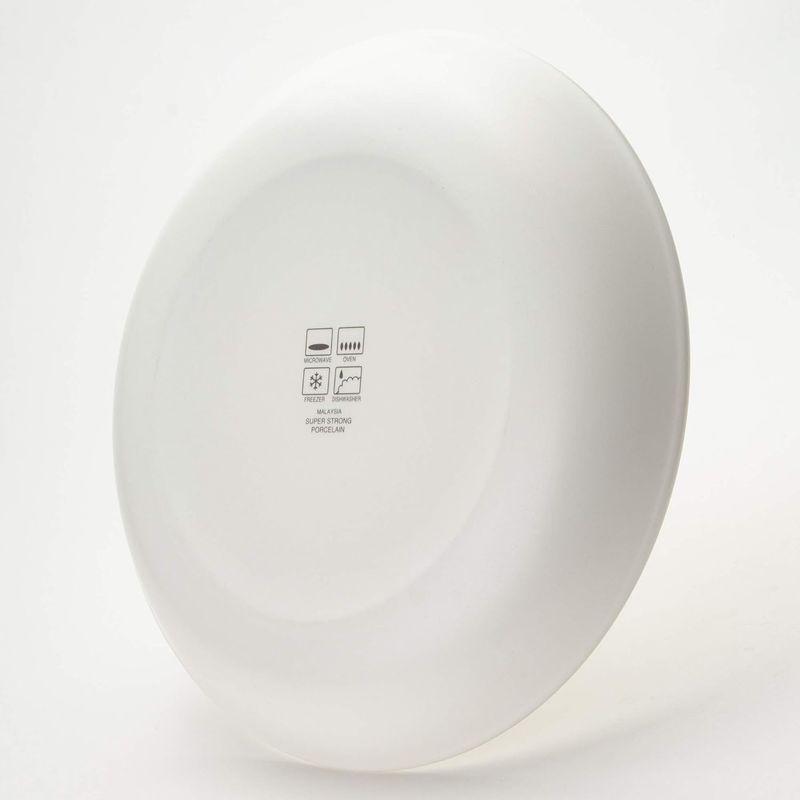 TAMAKI プレート フォルテモア ホワイト 直径24.3×高さ3cm 電子レンジ・食洗機・オーブン対応 軽量強化磁器 T-661888｜pepe-shop｜05