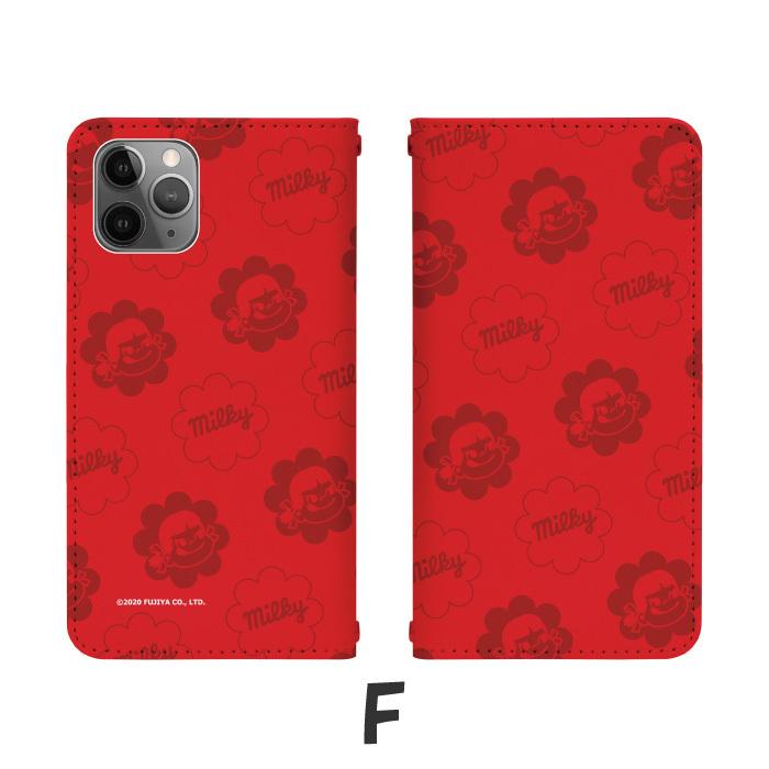 Apple ペコちゃん スマホケース 手帳型 ベルトなし 全機種対応 iPhone