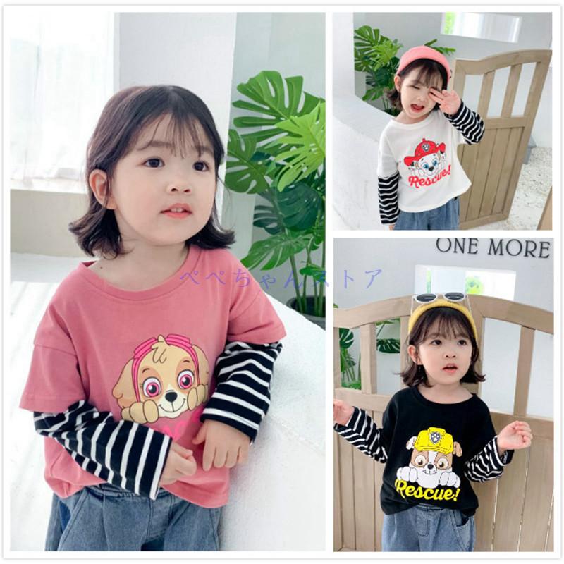 パウパトロール 服 Paw Patrol 長袖tシャツ 秋 冬 キッズ 子供服 女の子 キッズ服 トップス おしゃれ 80 90 100 110 1 130 プレゼント 誕生日 ギフト ぺぺちゃんストア 通販 Yahoo ショッピング