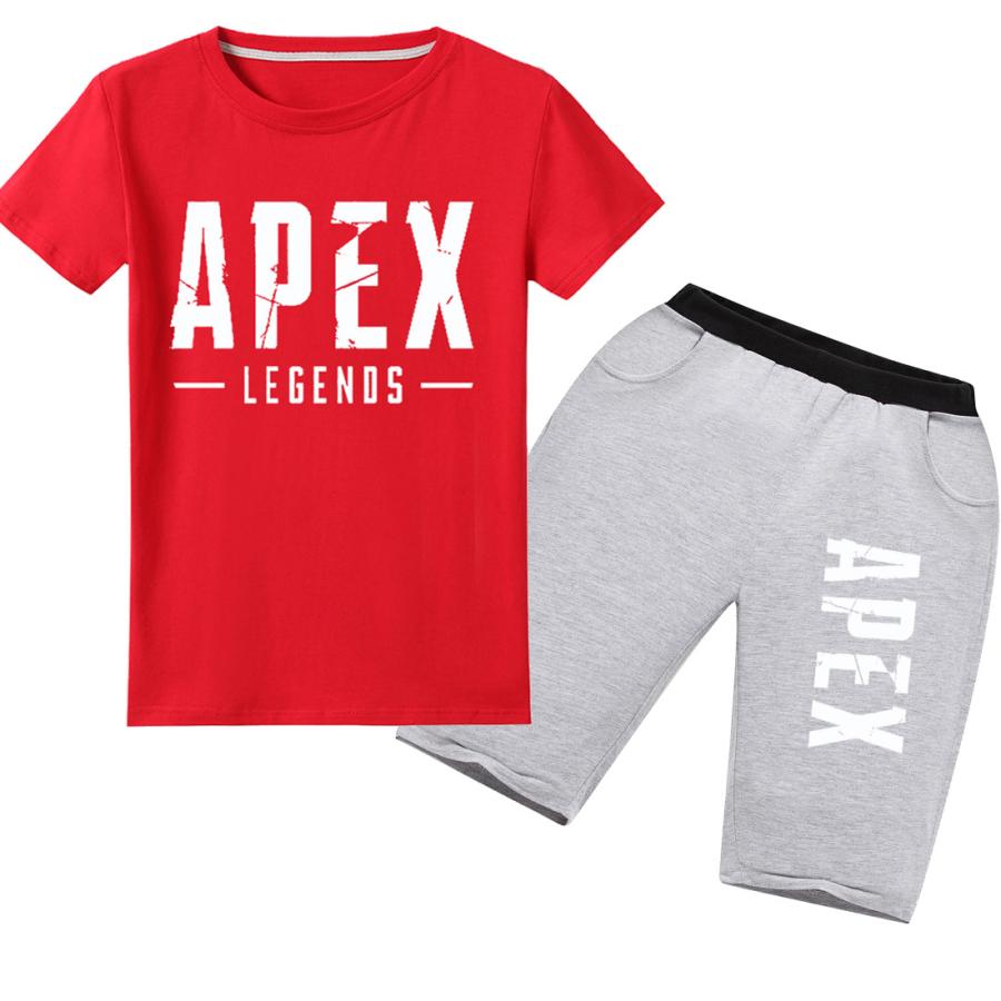 Tシャツ ゲームロゴ Apex Legends エーペックス 半袖 グッズ 快適 上下セット 2点セット ファッション 男女兼用 誕生日 プレゼント ギフト Apex ぺぺちゃんストア 通販 Yahoo ショッピング