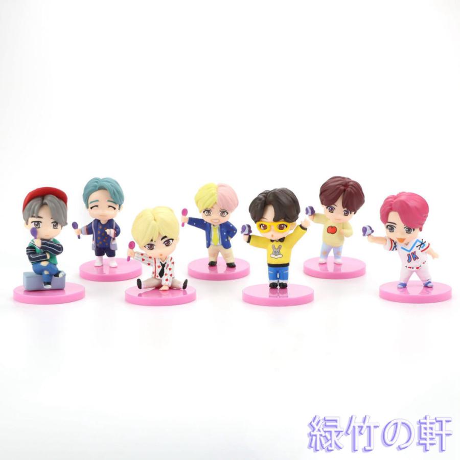 Btsグッズ フィギュア 7pcs 防弾少年団 ミニドール フィギュアプレイセット Btsケーキトッパー キャラクター プレゼント おすすめ 韓国 Btswanou ぺぺちゃんストア 通販 Yahoo ショッピング