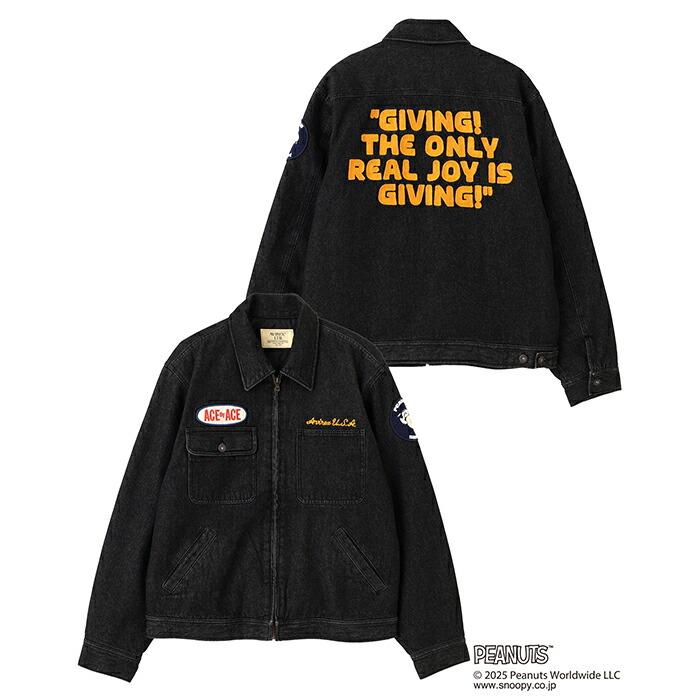 AVIREX（アヴィレックス） 《AVIREX × PEANUTS》WORK JACKET AVIREX