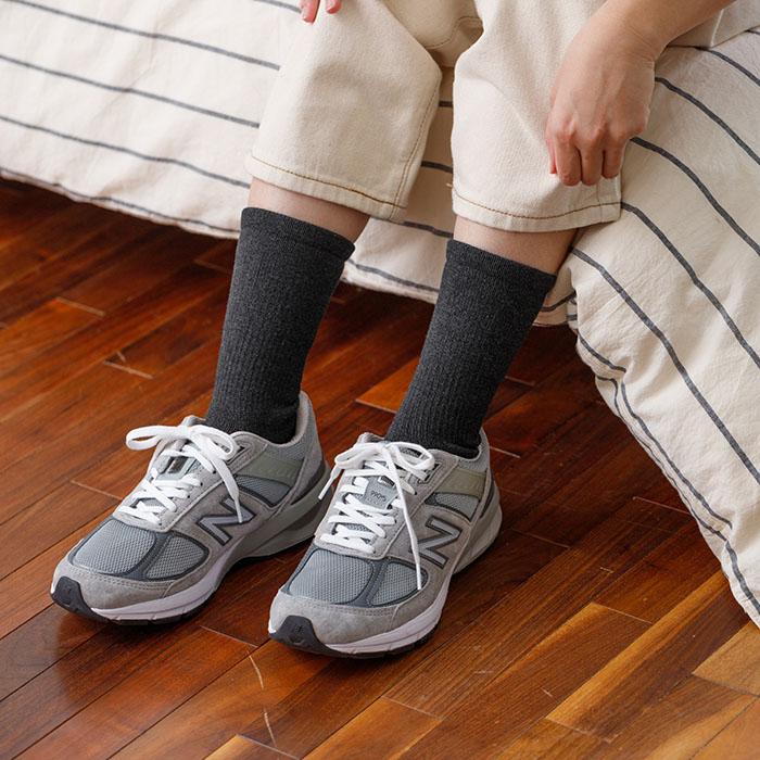 ラソックス 正規取扱店 日本製 rasox ソックス まとめ買い L字型 BA220CR01-ベーシック・クルー 靴下 くつ下 直角  レディース メンズ 女性 男性 | rasox | 09