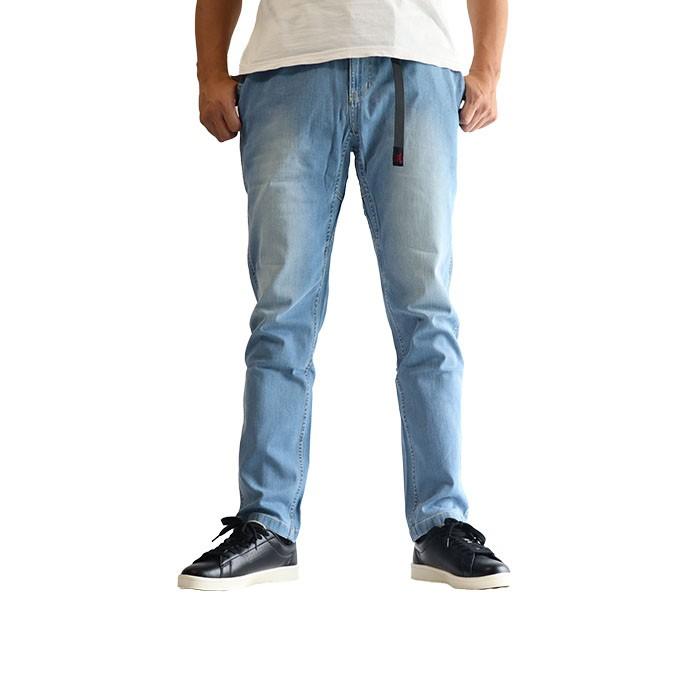 グラミチ GRAMICCI G113-OGSD DENIM NEW NARROW PANTS TIGHT CROPPED ストレッチ デニム ニューナロー タイトクロップド NNパンツ  オーガニック クライミング｜pepecoco｜08