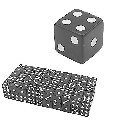 サイコロ 大容量 アクリル素材 おもちゃ すごろく マジック ボードゲーム カジノ 100個セット 黒 B09dsxxszl Pepin Mall 通販 Yahoo ショッピング