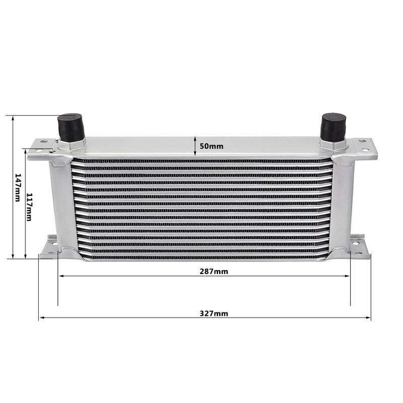 バイク エンジンオイルクーラーキット フィルター サンドイッチ