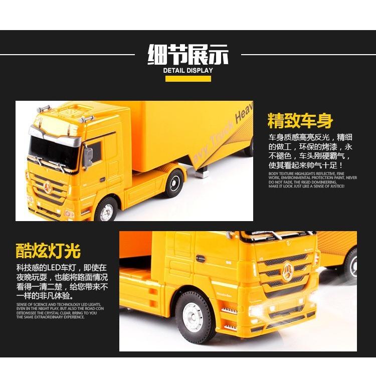 ラジコン 車 Rc リモートコントロール 大型トラック 自動リフトエンジニア コンテナ車 おもちゃ 電動カー Un M Pepperヤフーショップ 通販 Yahoo ショッピング