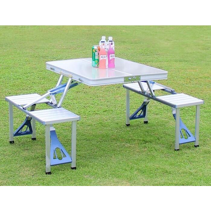 人気ブランド テーブルチェアセット アウトドア 屋外 ポータブル キャンプ ピクニック 統合折りたたみ デスクチェアセット Un M Pepperヤフーショップ 通販 Yahoo ショッピング 美しい Www Wmcmuaythai Org