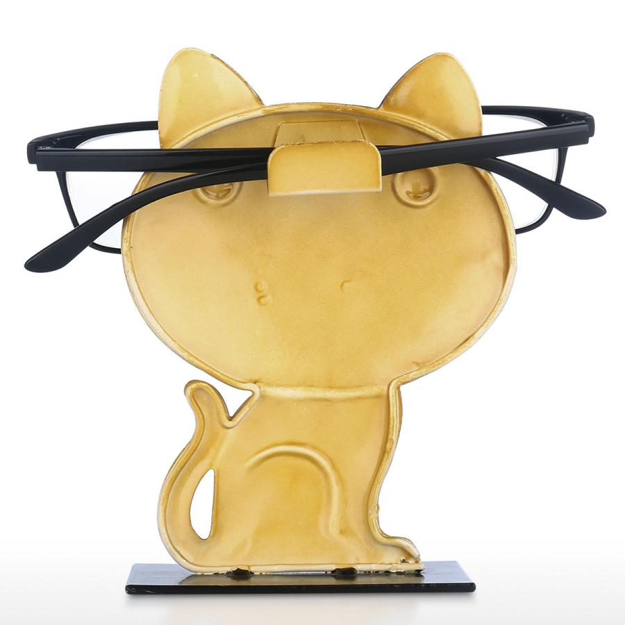 メガネスタンド 動物 猫 犬 眼鏡ホルダー ディスプレイ 置物｜pepper｜05