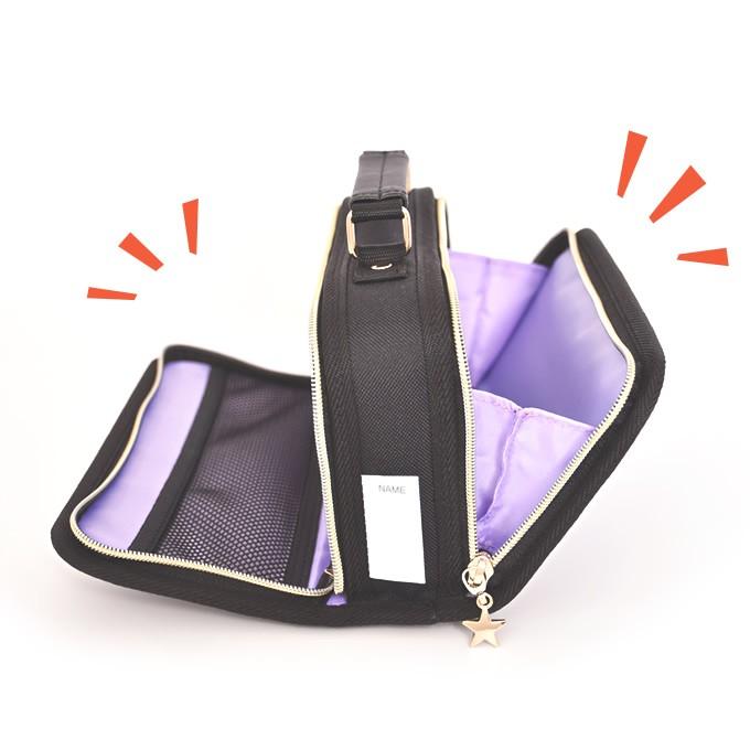 裁縫セット ダブルポケット 貝印 裁ちばさみ 小学校 小学生 家庭科 女の子 黒 ネコ 猫 収納力バツグン 右きき 左きき |  | 04