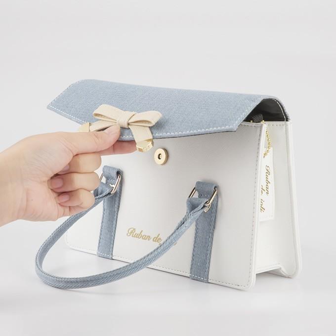 高級 裁縫セット リボンデニム 国産裁ちばさみ 小学生 男の子 女の子 ハンドバック デニム ペパーミントオリジナル Peppermint 通販 Paypayモール