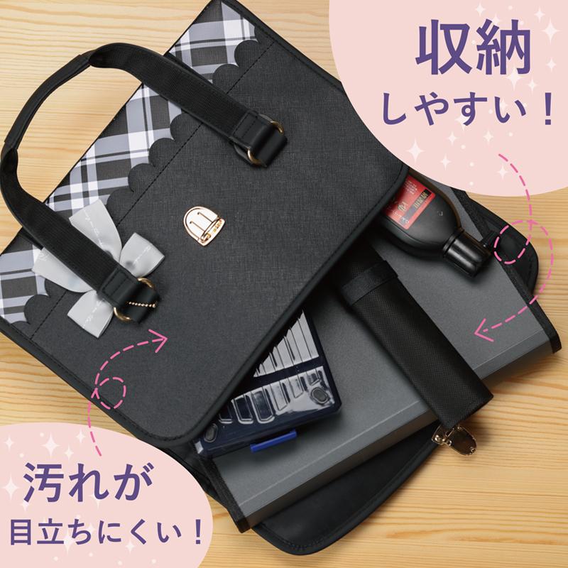 書道セット プレシャスハート 小学生 女の子 シンプル 黒 ガーリー かわいい おしゃれ 習字セット |  | 06