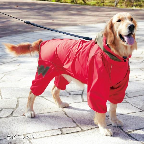 ブランド登録なし - 犬 雨合羽 J厚地の外套B雨合羽 9号 カッパ 雨具 ズボン印字機 御召しもの 小型犬 中型犬 大型犬 国産 日本産 雨季 花粉