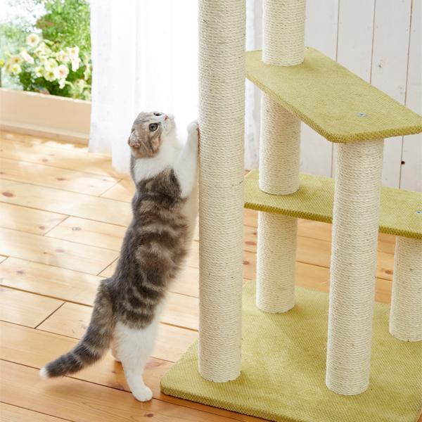 PEPPY キャットタワー ニューペントハウス2 全高135cm 据え置き