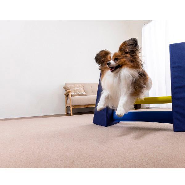 サンコー ペットマット 滑り止め ピタッと吸着タイルマット 大判