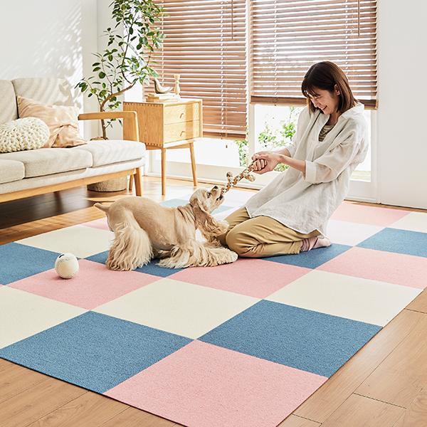 150枚⭐️タイルカーペット　吸着マット　タイルマット　滑り止め　防音　洗える 楽天市場】＼全店14%OFFクーポン／【40枚】タイルカーペット