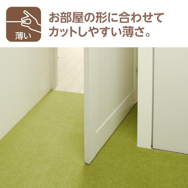ペットマット 滑り止め ピタッと吸着タイルマット スクエアサイズ 小 30cm×30cm 20枚入り カーペット フローリング 滑り止め 洗濯 洗える 床暖 国産 | サンコー | 09