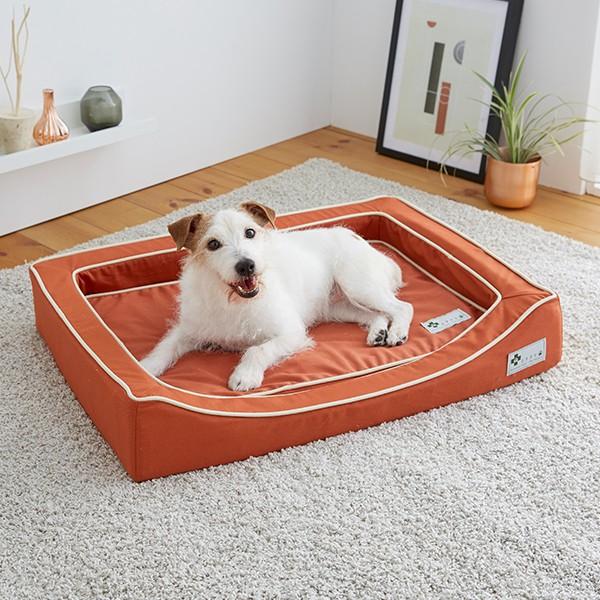 ★ペピイ★スマートスクエアベッド 防水 Ｓサイズ 犬 ベッド スクエアシリーズ 防水 カドラー＆クッションセット S