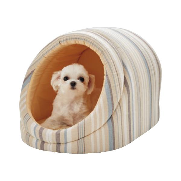 さわやかコットン ドームベッド ＳＳ 犬 猫 ペット ベッド ドーム型 春 夏 春夏ベッド オールシーズン コットン 綿100 敏感肌 パグ 爆買_3