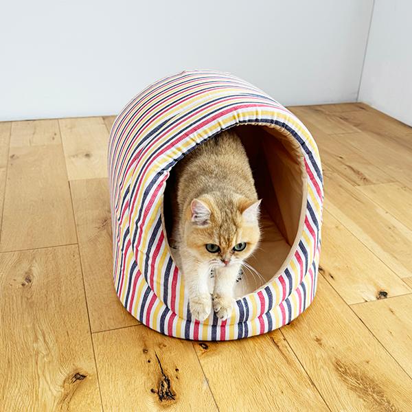 PEPPY（ペピイ） さわやかコットン ドームベッド SS 犬 猫 ペット