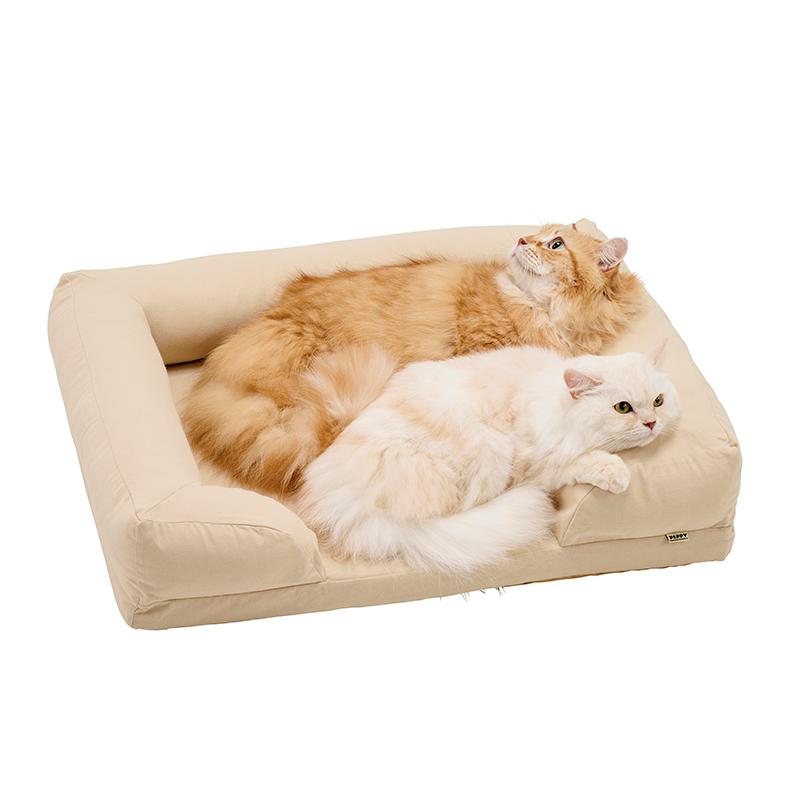 PEPPY（ペピイ） さわやかコットン スクエアソファー S 犬 猫 ベッド
