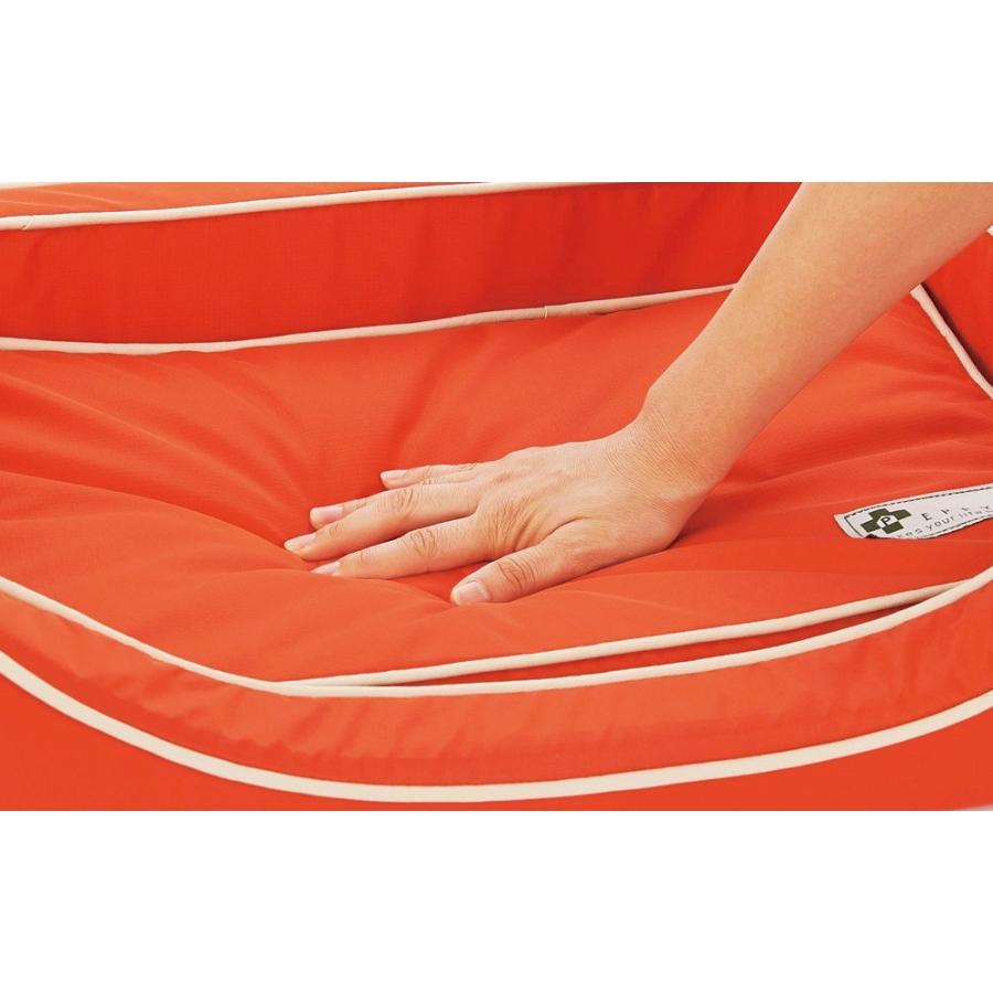 犬 ベッド スクエアシリーズ 防水 カドラー＆クッションセット Sサイズ