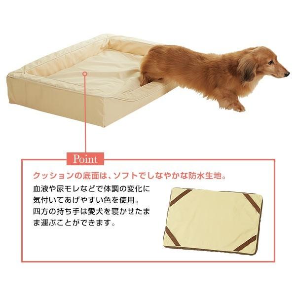 PEPPY（ペピイ） 犬 ベッド 抗菌防臭スマートスクエアベッド リュクス