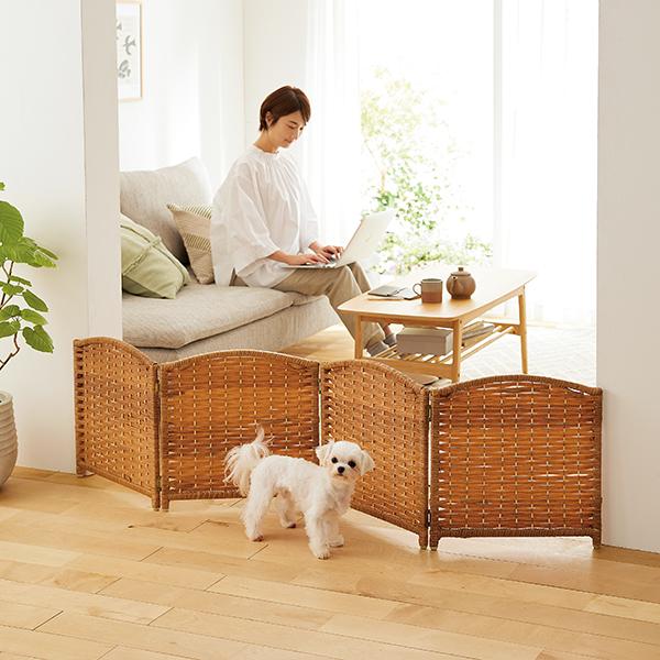 PEPPY（ペピイ） ペット ゲート 軽量ついたてゲート 幅 150cm 置くだけ