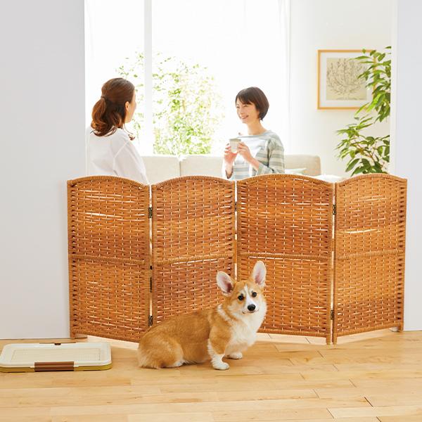 PEPPY（ペピイ） ペット ゲート 軽量ついたてゲート 幅 150cm 置くだけ