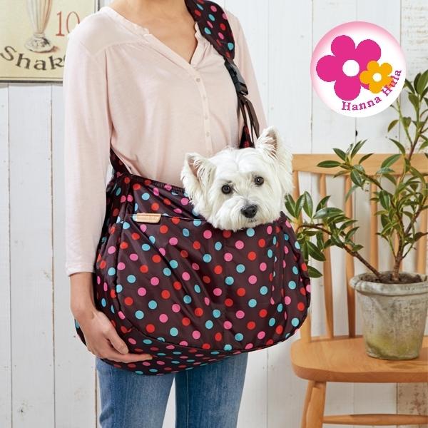 ハンナフラ　スリングキャリー 犬猫用 未使用品 犬 キャリーバッグ ハンナフラ スリングキャリー カバン バッグ