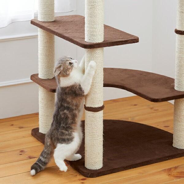 PEPPY（ペピイ） キャットタワー ダブルハンモックタワー 猫 多頭