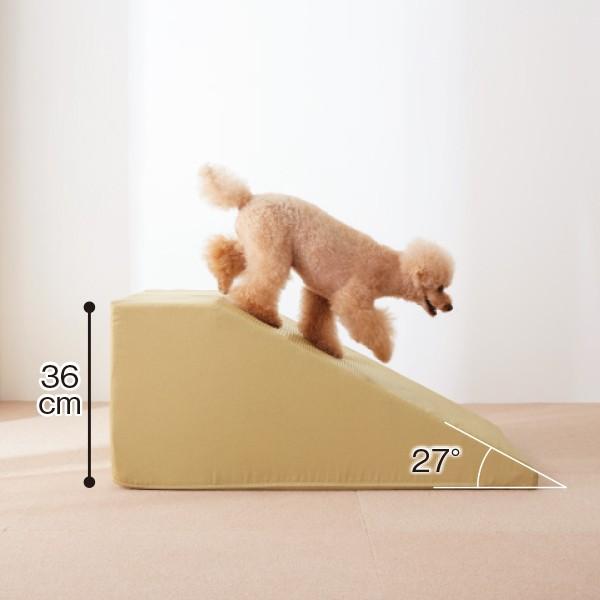 犬 スロープ 健やかスロープ 本体＋左袖　シニア 老犬 補助 歩行補助 階段 小型犬 中型犬 介助 介護 ヘルニア 関節痛 ペット 