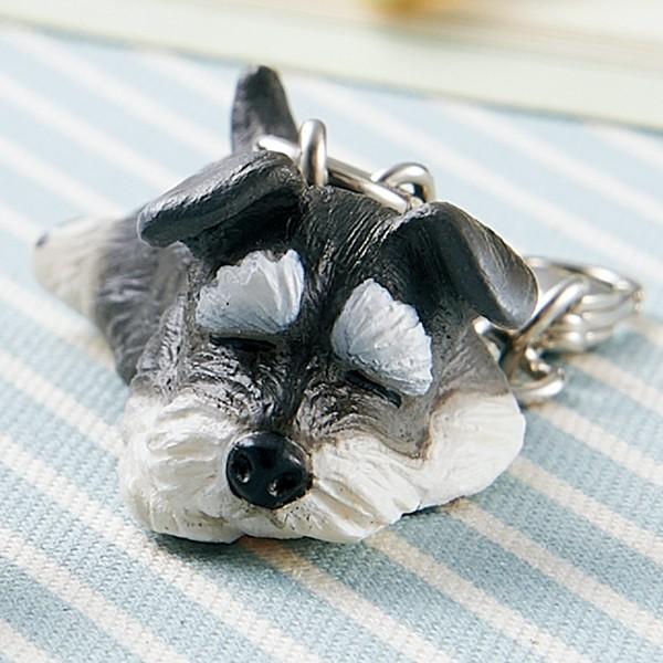 寝て待つシュナウザーミニチャーム : PEPPY ペピイ Yahoo!店 - 通販