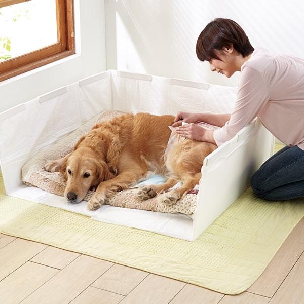 やわらかプラダントイレ 60cm角 トイレトレー 室内トイレ 大型犬 国産 囲い シニア ペピイオリジナル 老犬 新作からsaleアイテム等お得な商品 満載 介護 足上げ ゴールデンレトリバー