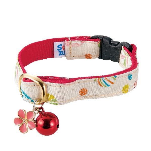 SUZU あめ＆だるまねこカラー 猫 ねこ 首輪 カラー おしゃれ